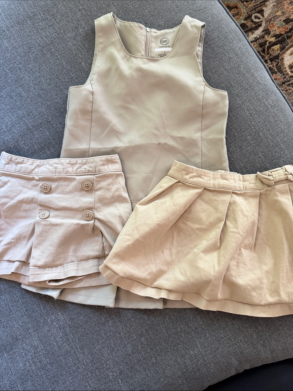Girl’s Uniform Bundle- Jumper and 2 Skorts